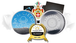 5 Euro Silber Renato Zero - Il Cielo ITALIEN 