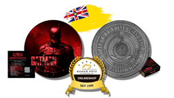 5 $ Silber 2 Unzen PP 2025 Niue Batman High Relief color