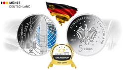5 Euro BRD PP 2026 Ariane 6 Spiegelglanz 