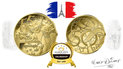 50 Euro Disney Aristocats Gold PP 2025 Frankreich 50 Euro Disney Aristocats Gold PP 2025 Frankreich