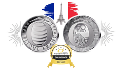 50 Euro Excellenzen Lancome 5 Unzen Silber PP 2025 50 Euro Excellenzen Lancome 5 Unzen Silber PP 2025