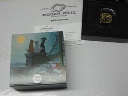 50 Euro Disney Aristocats Gold PP 2025 Frankreich  