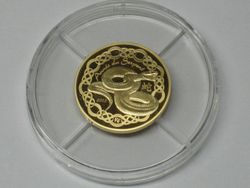 50 Euro Jahr der Schlange Gold PP 2013 Lunarserie I 