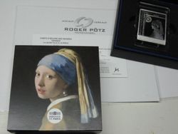 50 Euro Frankreich Silber 100 Gramm 2021 Vermeer - Masterpieces 