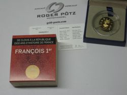 50 Euro Gold PP 2013 Frankreich Francois I 50 Euro Gold PP 2013 Frankreich Francois I