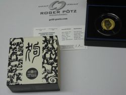 50 Euro Jahr des Hundes Gold PP 2018 Lunarserie II 50 Euro Jahr des Hundes Gold PP 2018 Lunarserie II