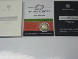 2 Euro Kleinstatten Spiele PP 2025 Andorra 