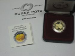  2 Euro Belgien 2005 Wirtschaftsunion PP 