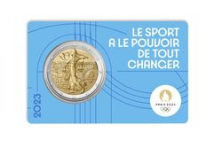 5 x 2 Euro Frankreich 2023 Olympiade Paris Säerin st 