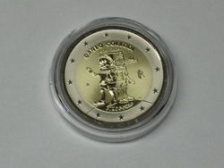 2 Euro Italien 2026 Pinocchio Reverse Proof
