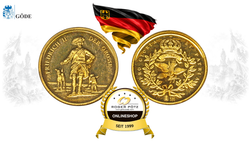Medaille Friedrichstaler Gold 1994 PP 