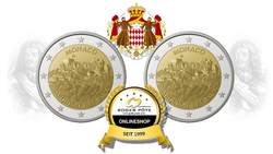 2 Euro Monaco 2025 PP Ehemalige Lehen - Marquisat de Beaux