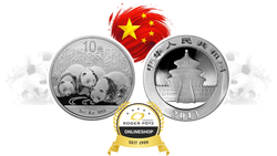 China 10 Yuan 2013 Panda Silber China 10 Yuan 2013 Panda Silber